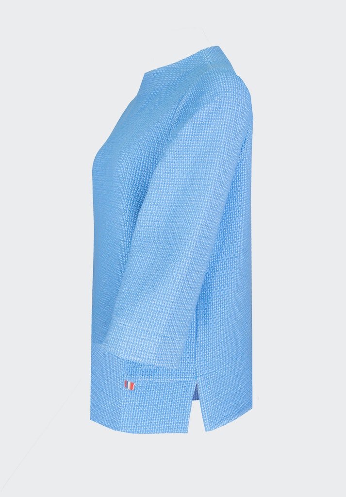 T-shirts lange mouw blauw Bianca