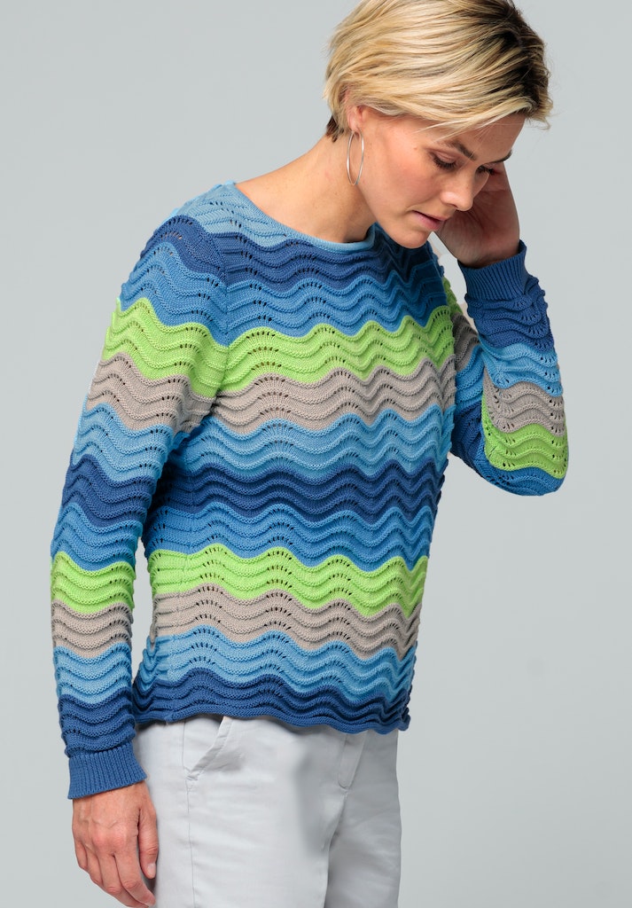 Pulls blauw Bianca