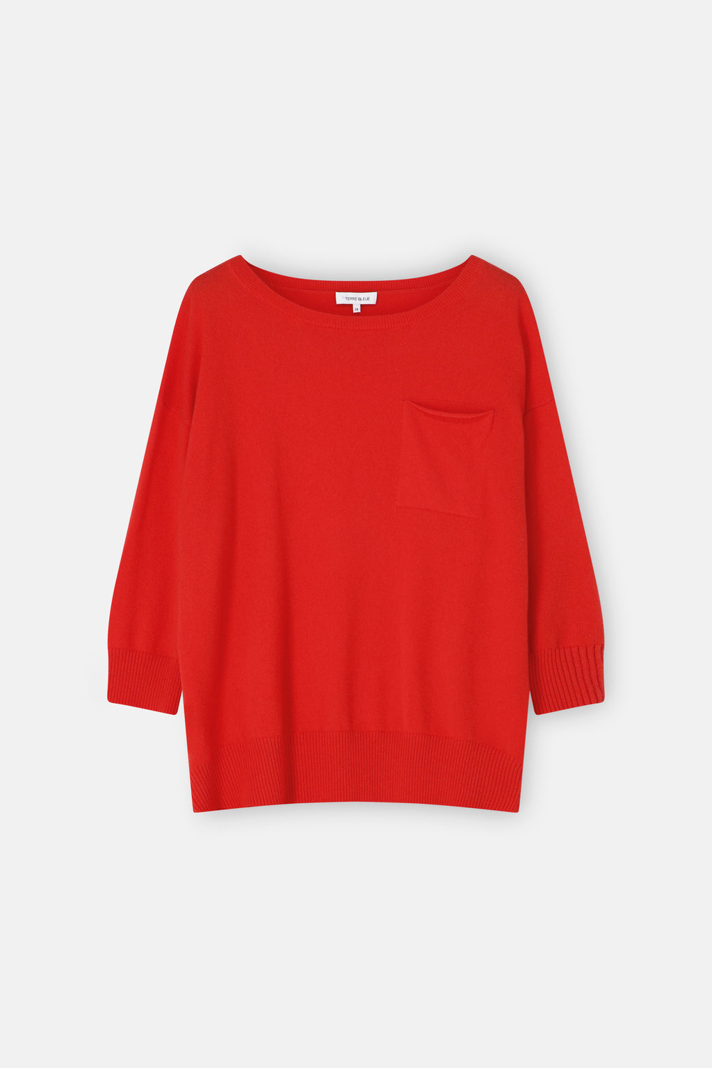 Pulls rood Terre Bleue