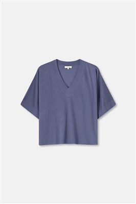 Pulls paars Terre Bleue