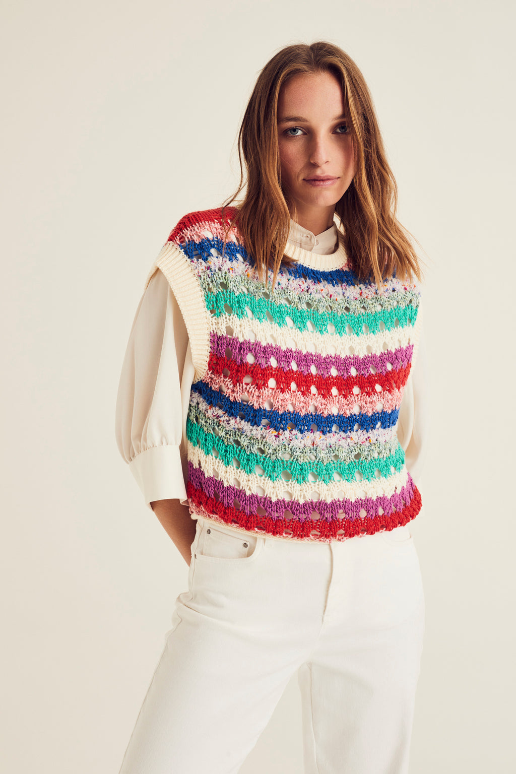 Debardeurs multicolor Terre Bleue