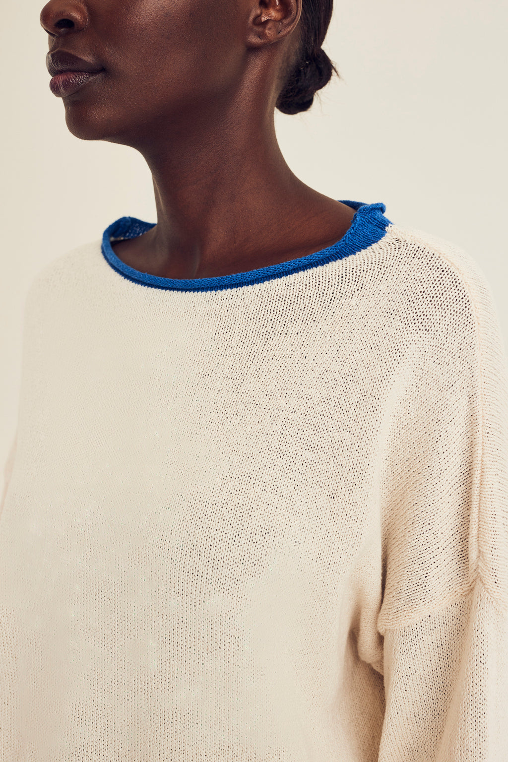 Pulls beige Terre Bleue