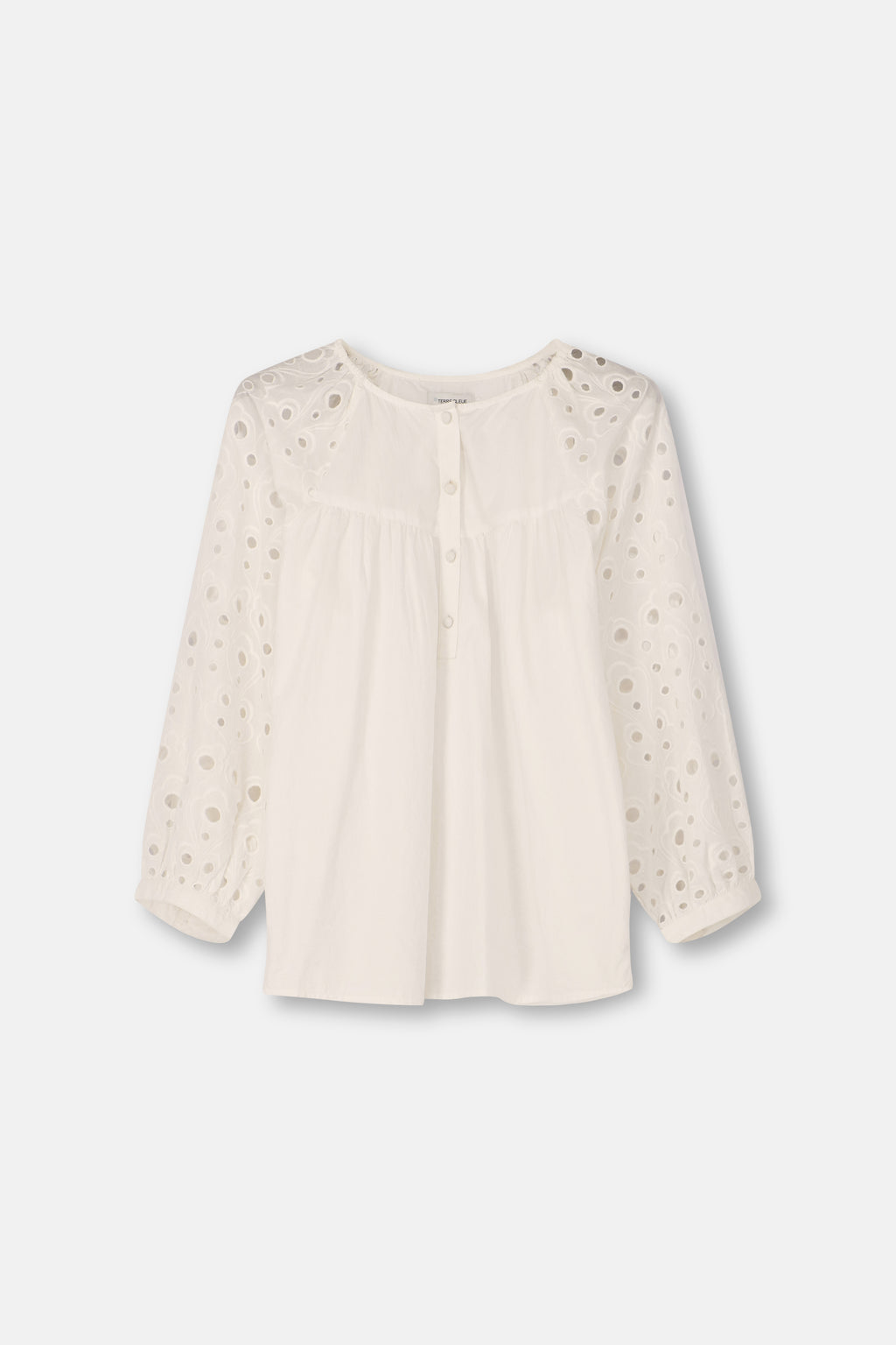 Blouses lange mouw wit Terre Bleue