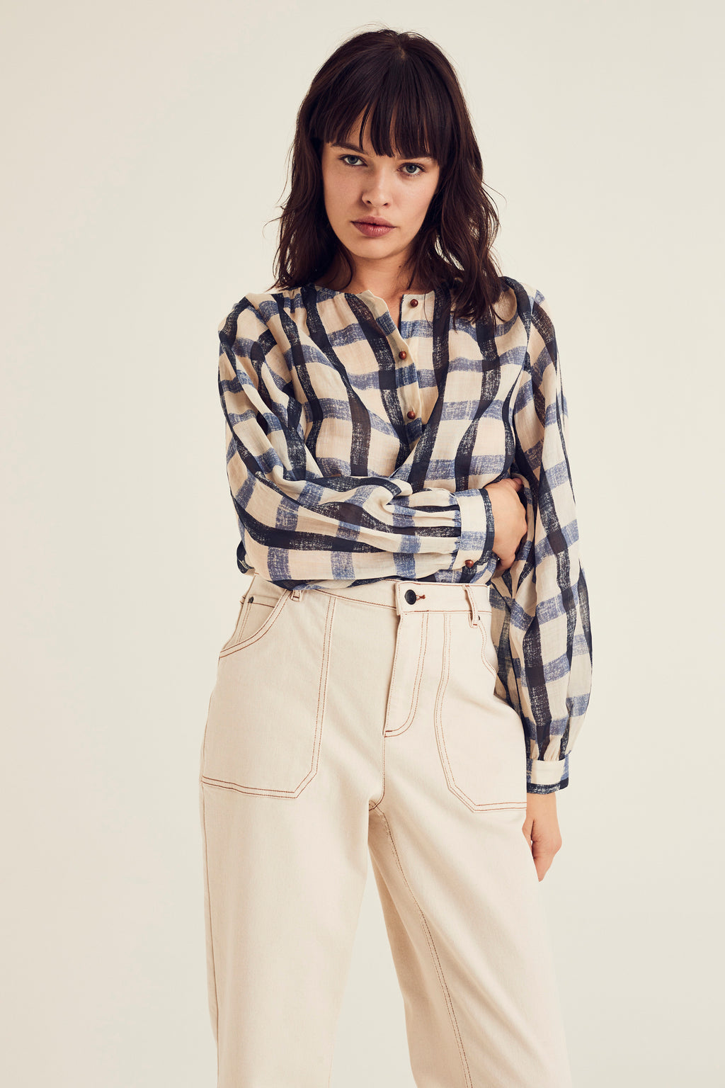 Blouses lange mouw multicolor Terre Bleue