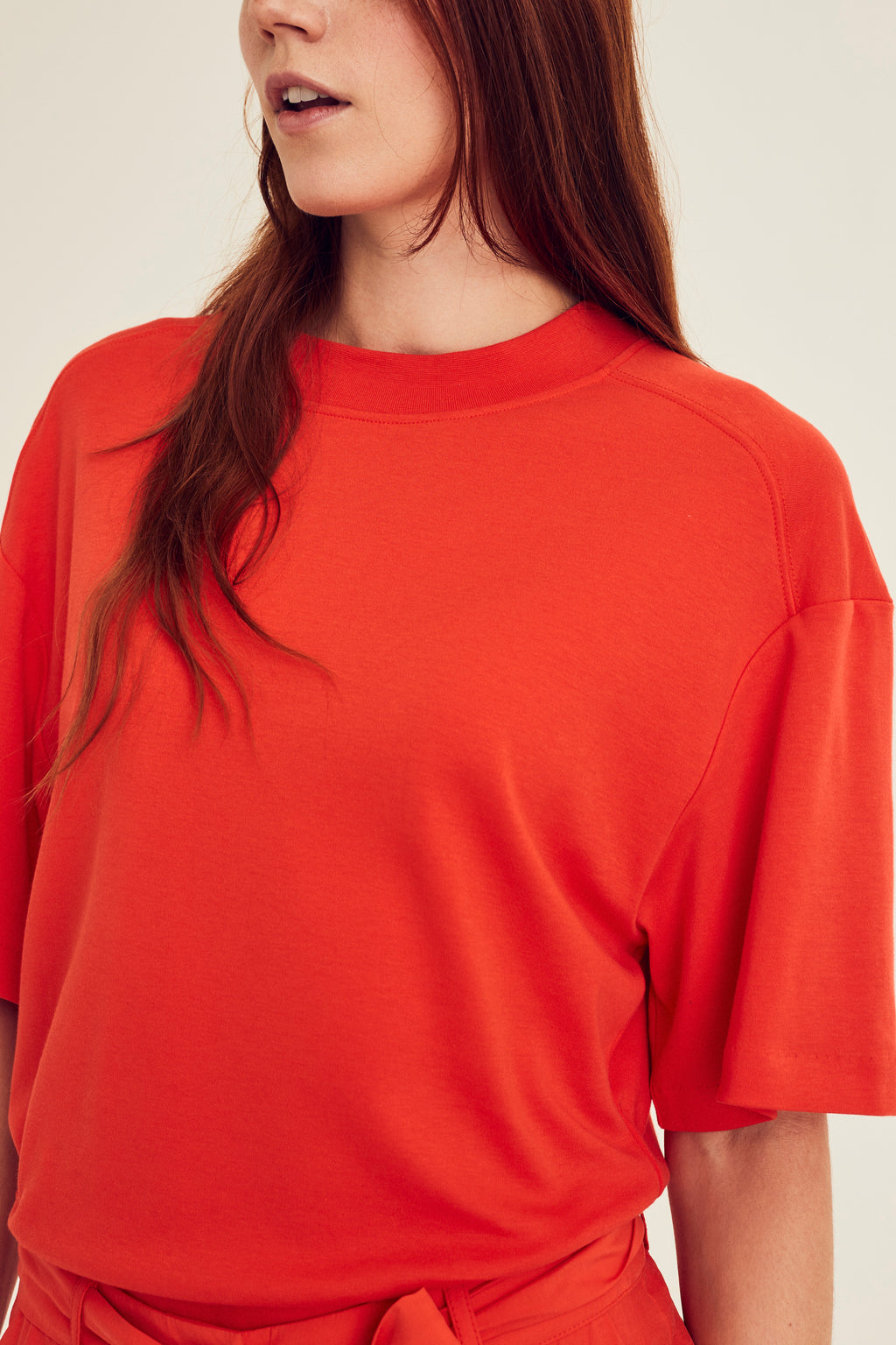 T-shirts korte mouw rood Terre Bleue