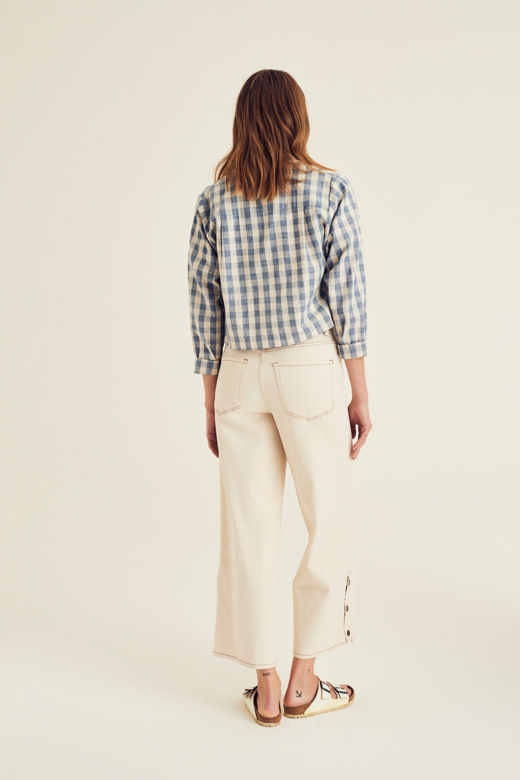 Broeken beige Terre Bleue