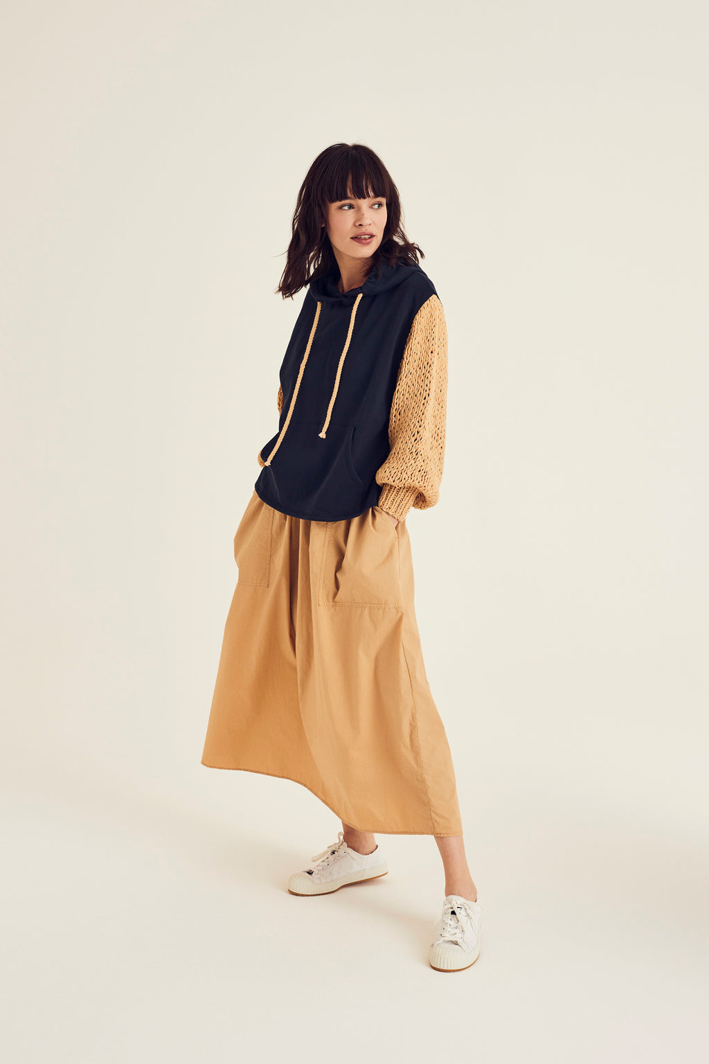 Rokken beige Terre Bleue