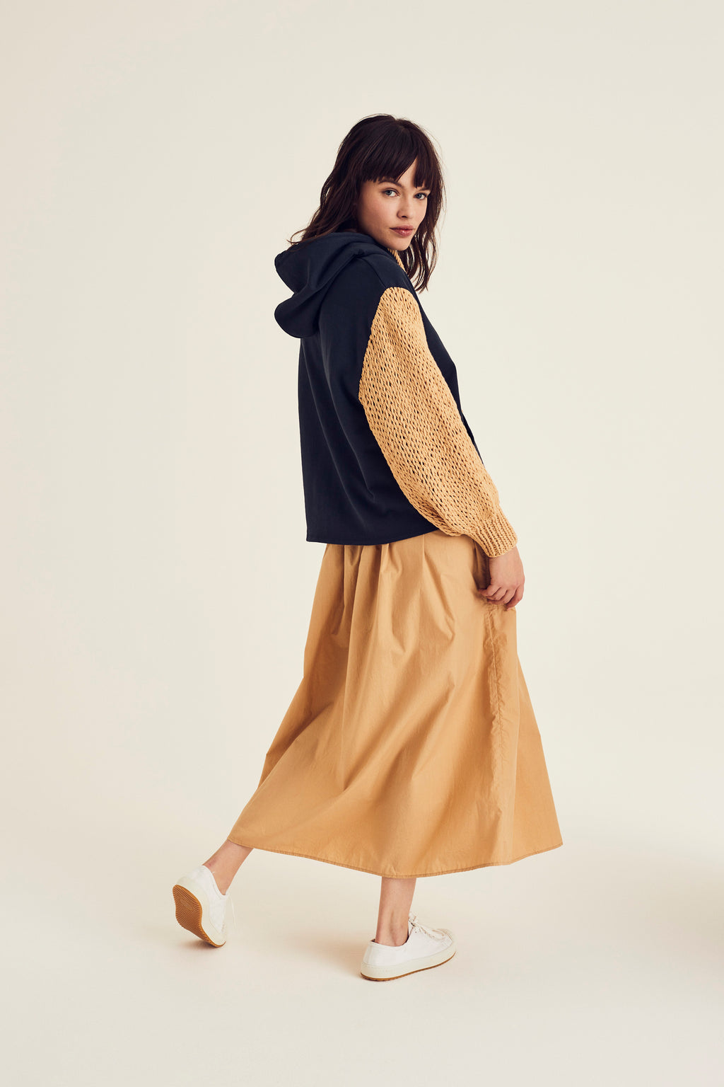 Rokken beige Terre Bleue