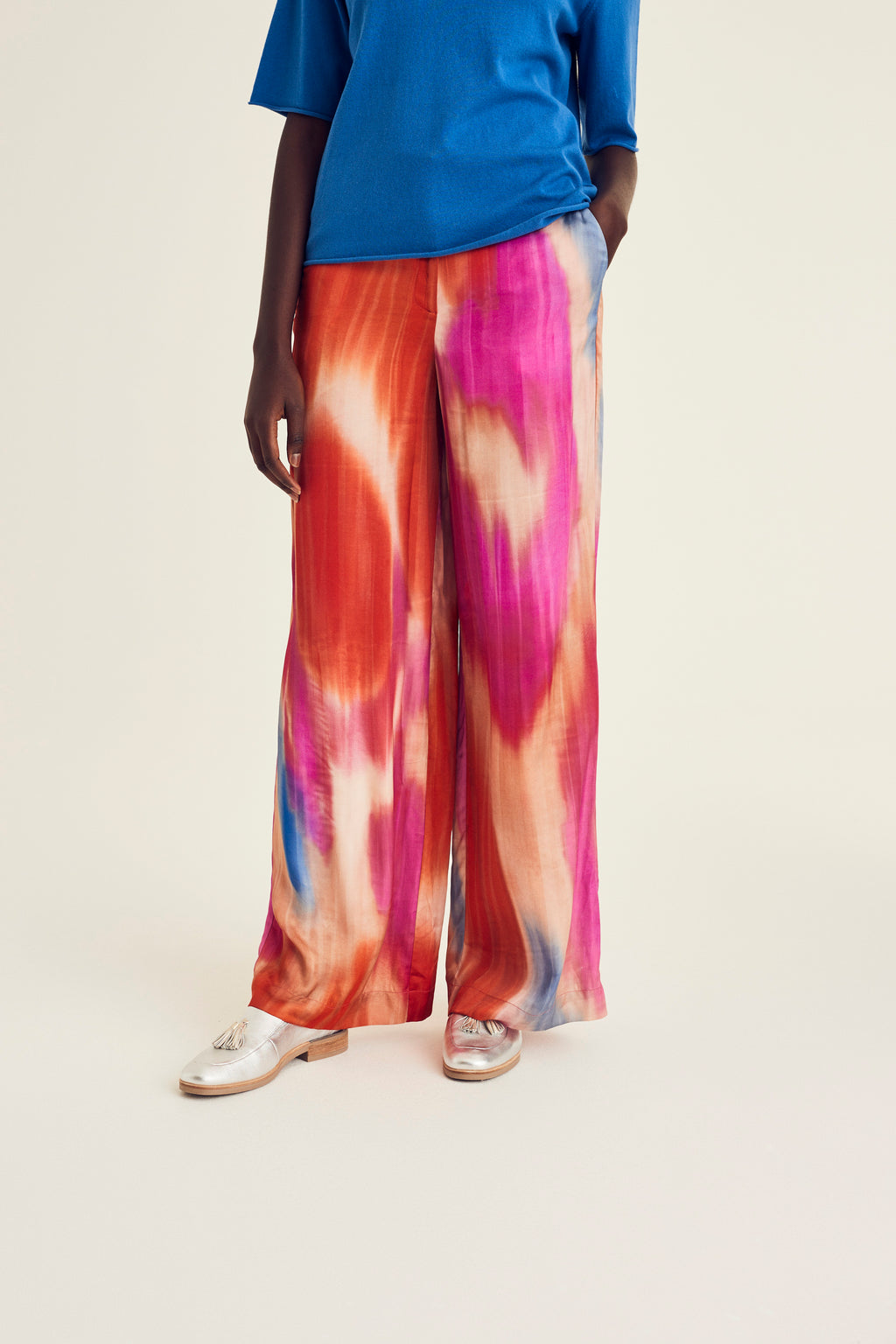 Broeken rood Terre Bleue