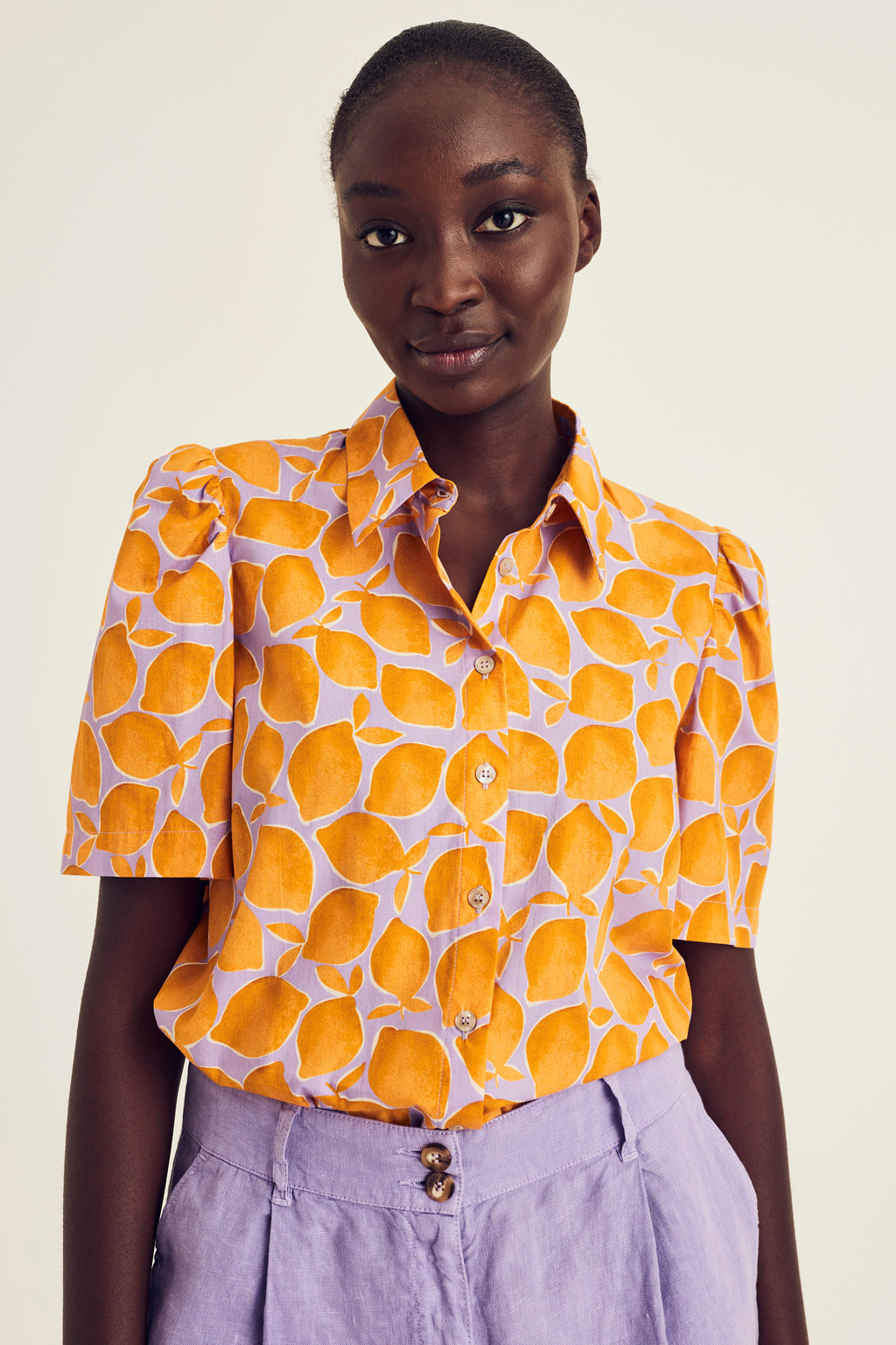 Blouses korte mouw multicolor Terre Bleue