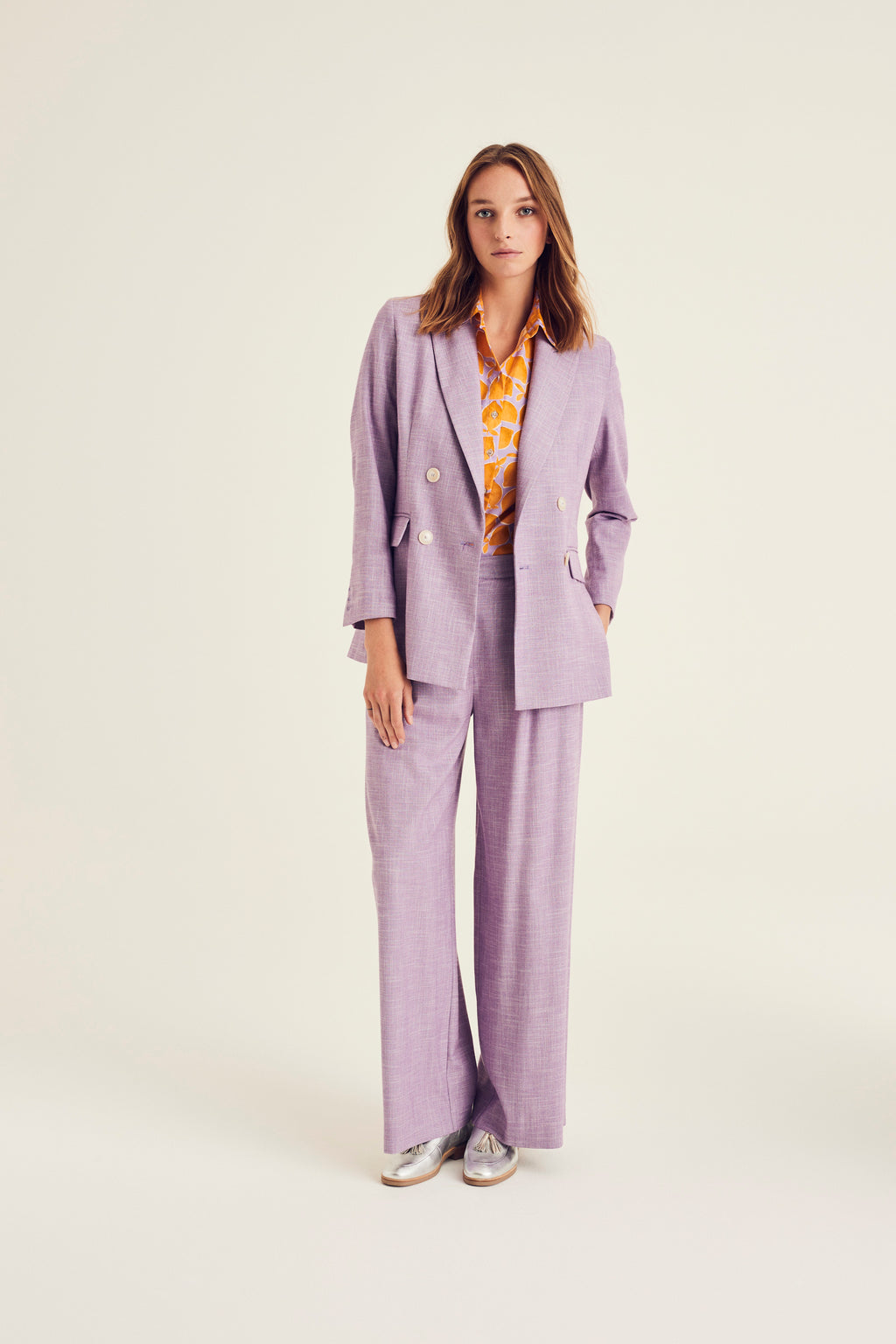 Broeken paars Terre Bleue