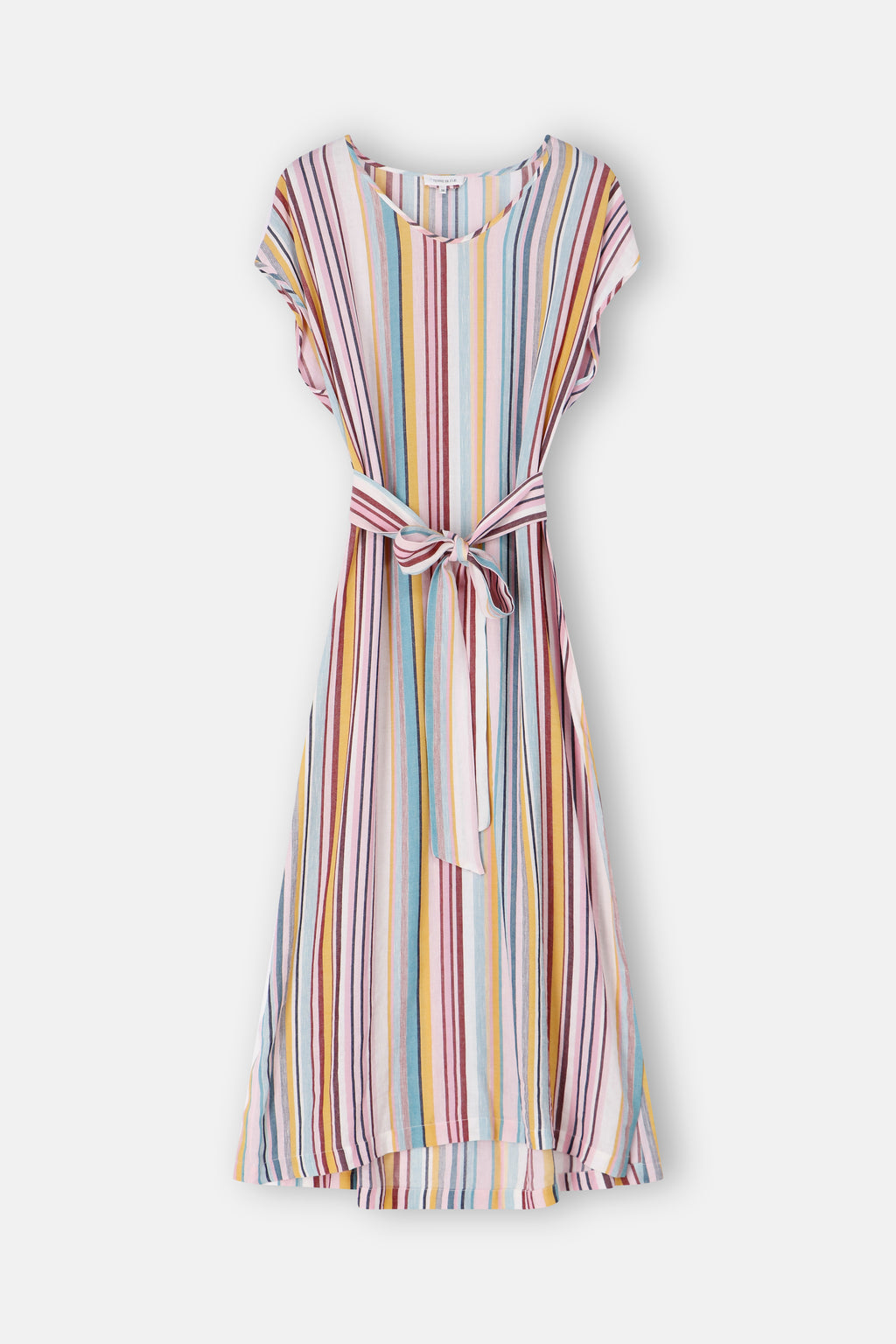 Jurken korte mouw multicolor Terre Bleue