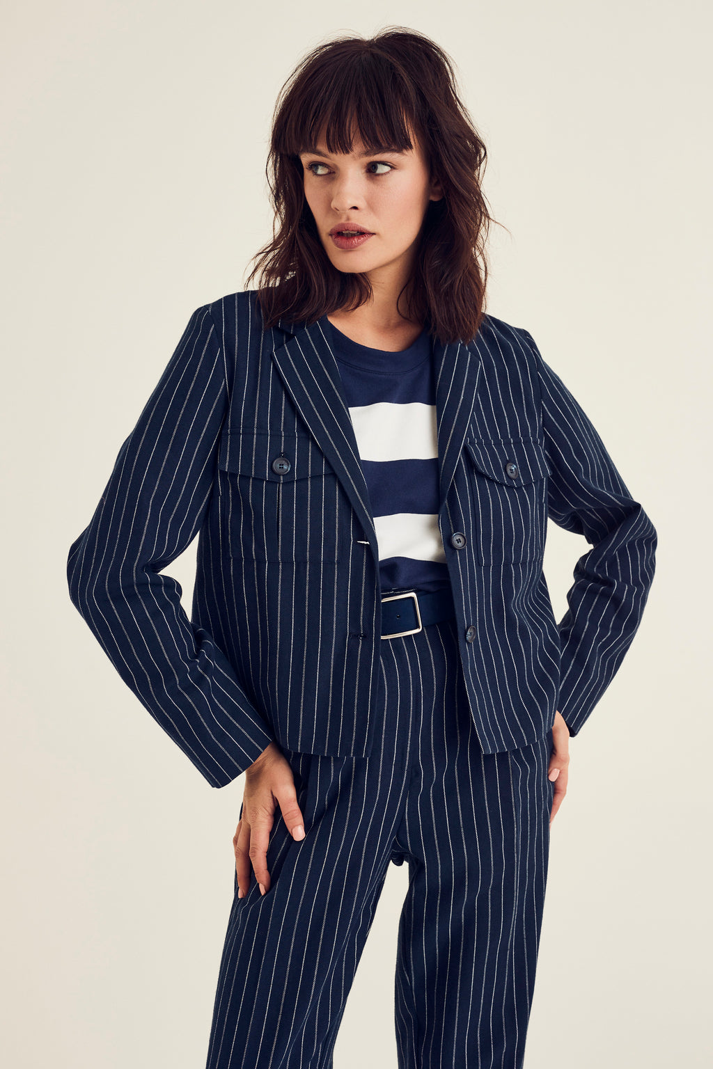 Jassen navy Terre Bleue