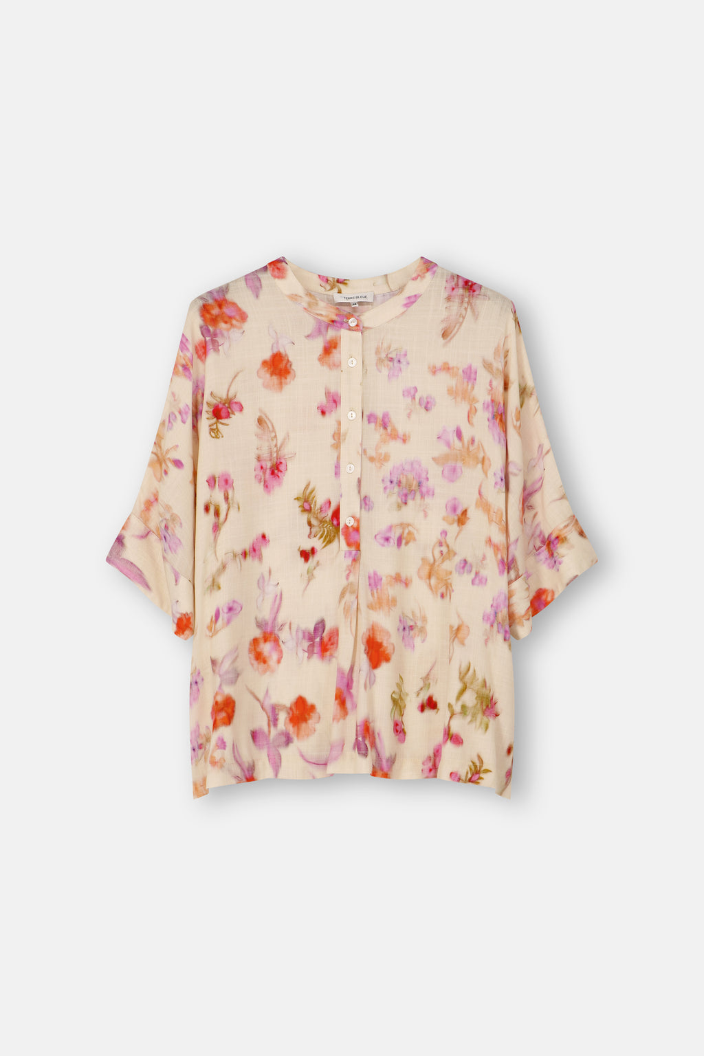 Blouses korte mouw multicolor Terre Bleue