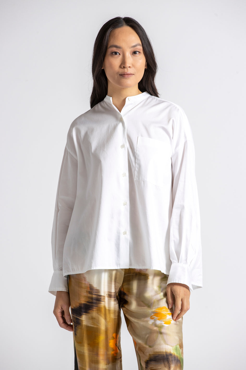 Blouses lange mouw wit Gigue