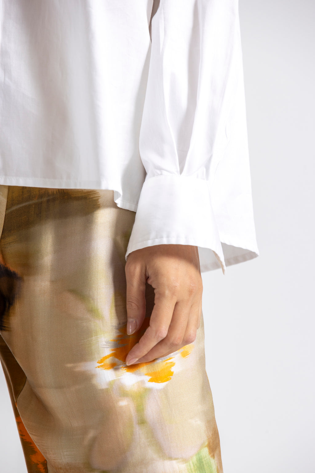 Blouses lange mouw wit Gigue