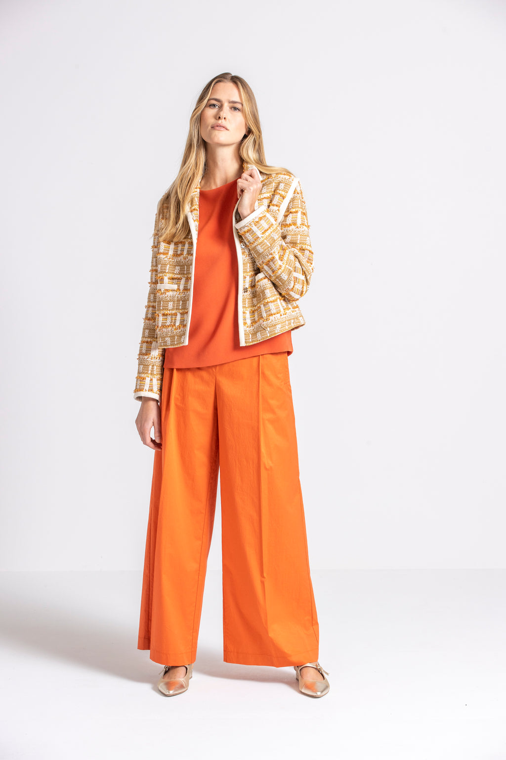 Broeken oranje Gigue