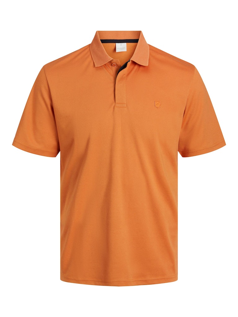 Polo's korte mouw oranje JACK & JONES