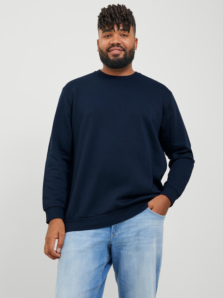 Sweaters navy JACK & JONES PLUS