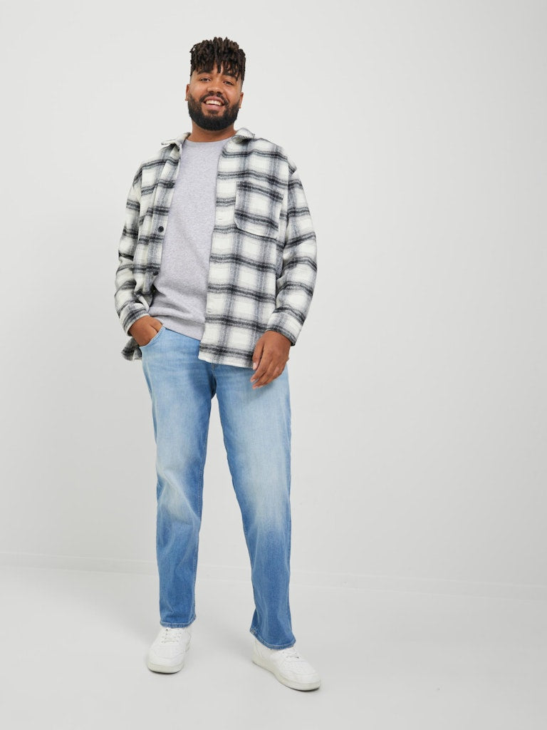 Sweaters grijs JACK & JONES PLUS