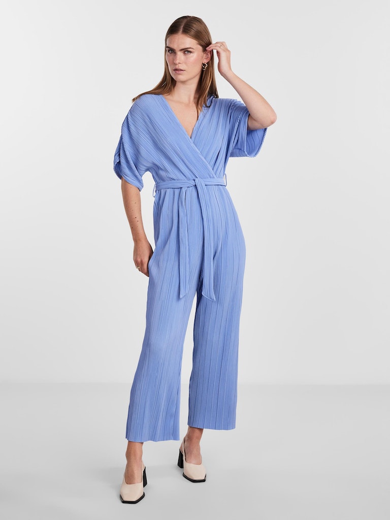 Jumpsuits korte mouw blauw Y.A.S