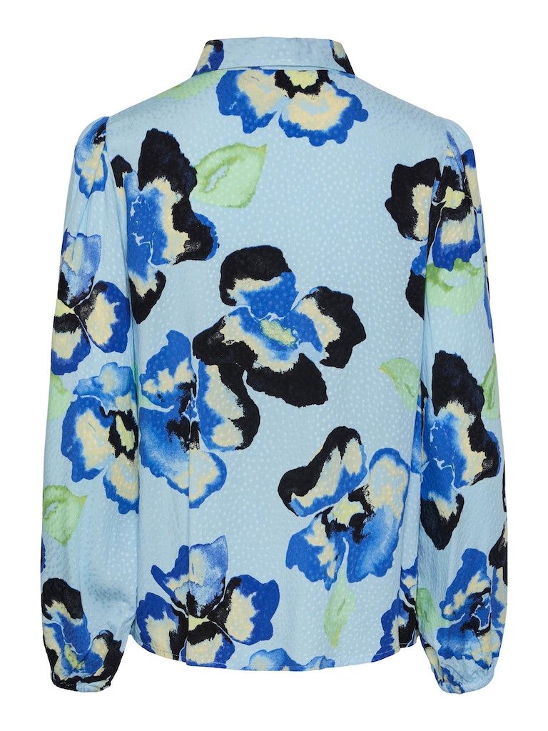 Blouses lange mouw blauw Y.A.S