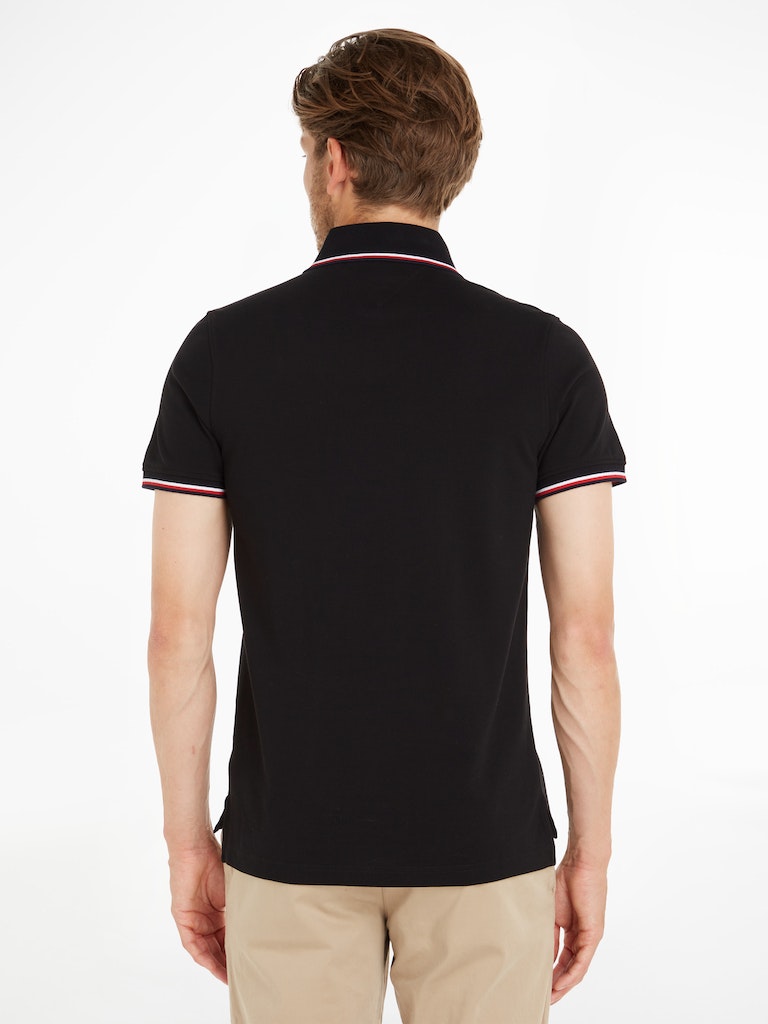 Polo's korte mouw zwart Tommy Hilfiger