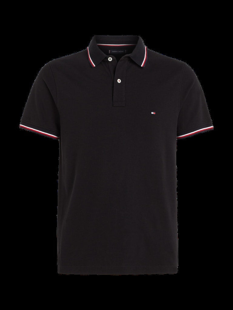Polo's korte mouw zwart Tommy Hilfiger