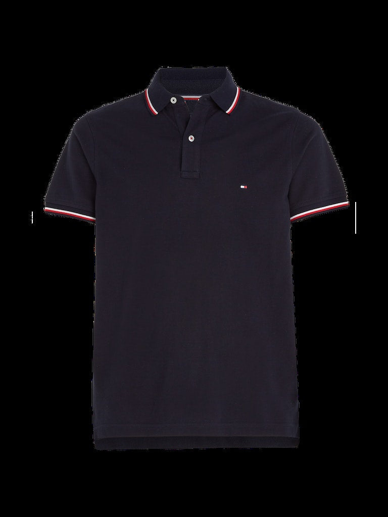 Polo's korte mouw navy Tommy Hilfiger