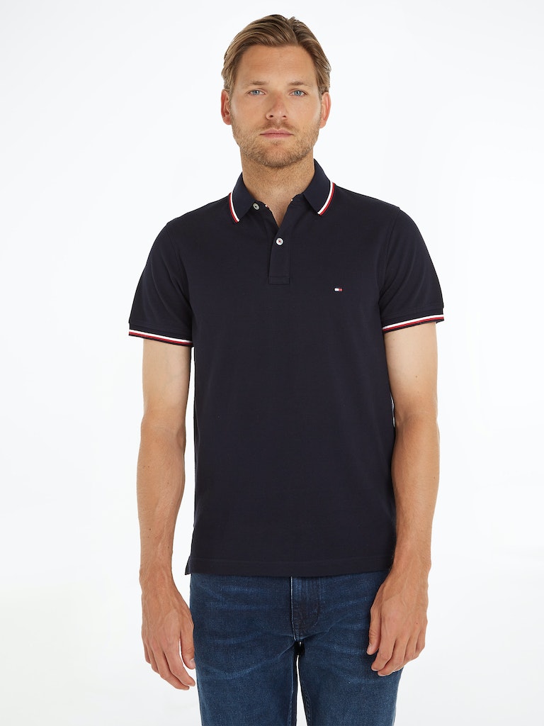 Polo's korte mouw navy Tommy Hilfiger