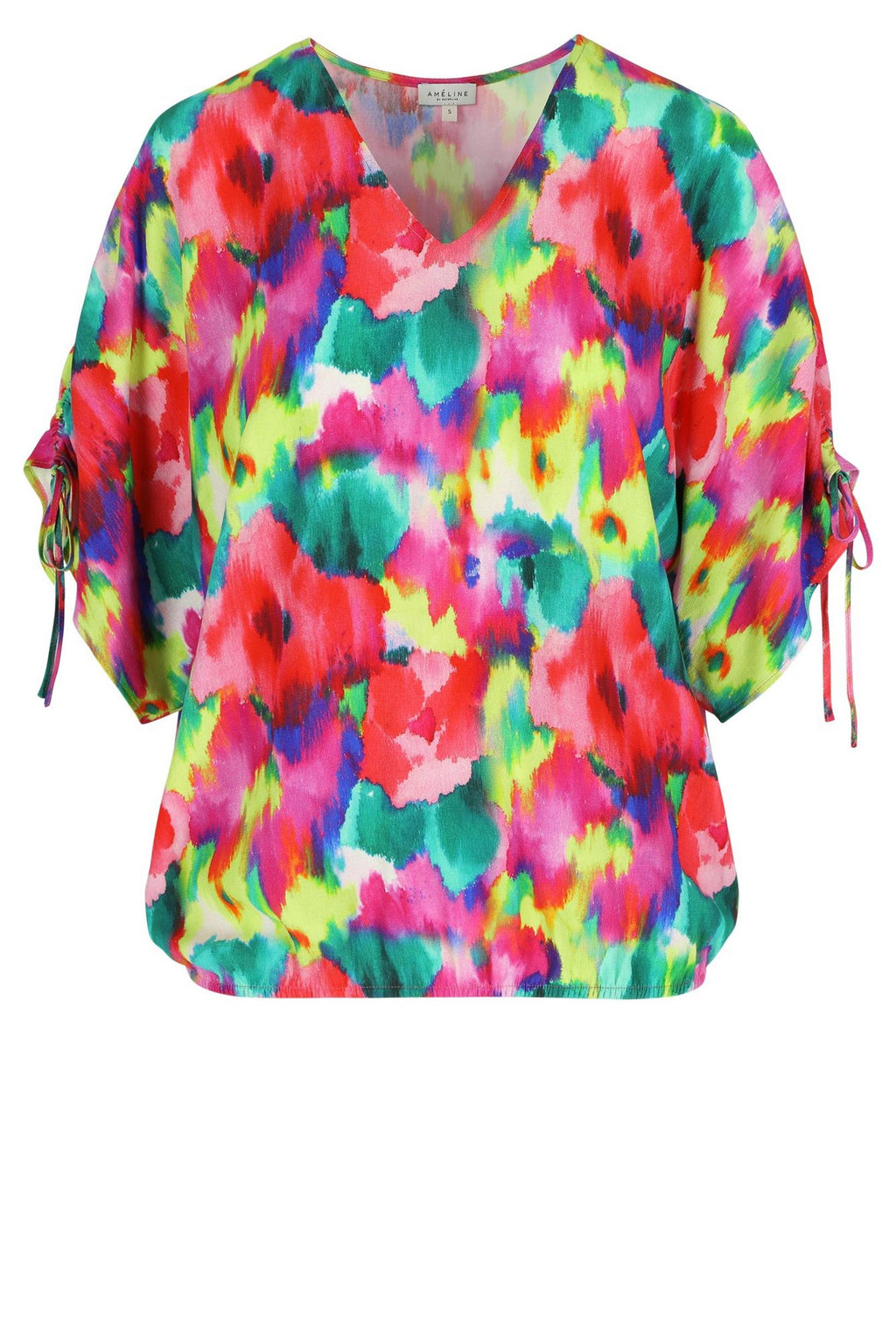 Blouses korte mouw multicolor Améline
