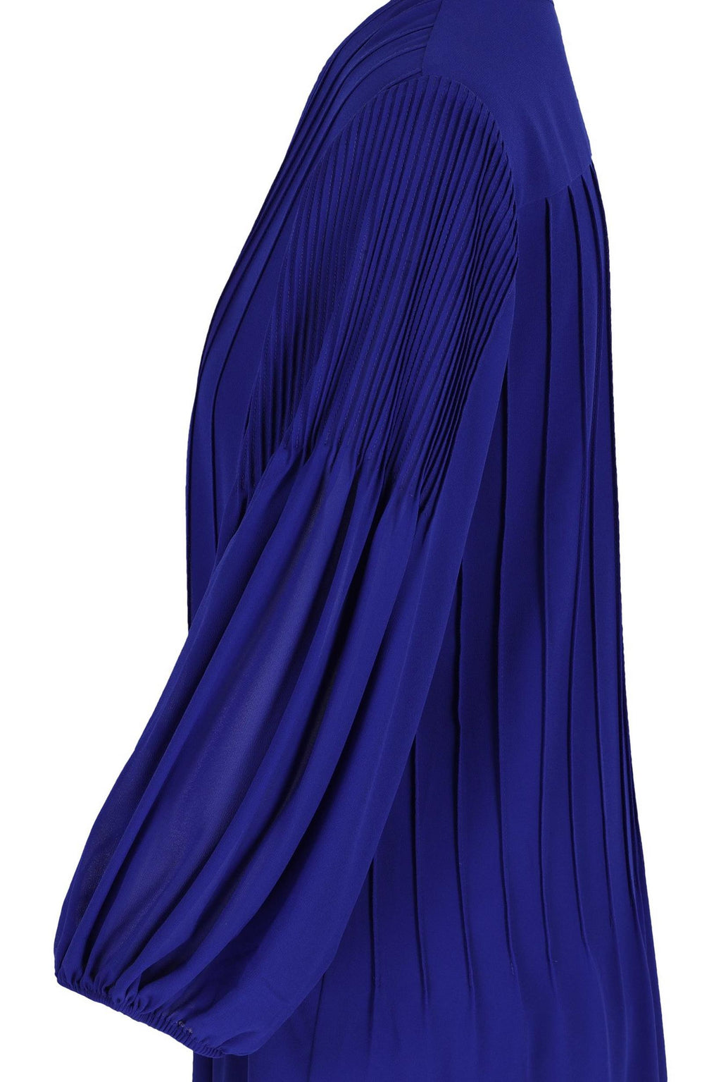 Jurken lange mouw blauw Améline