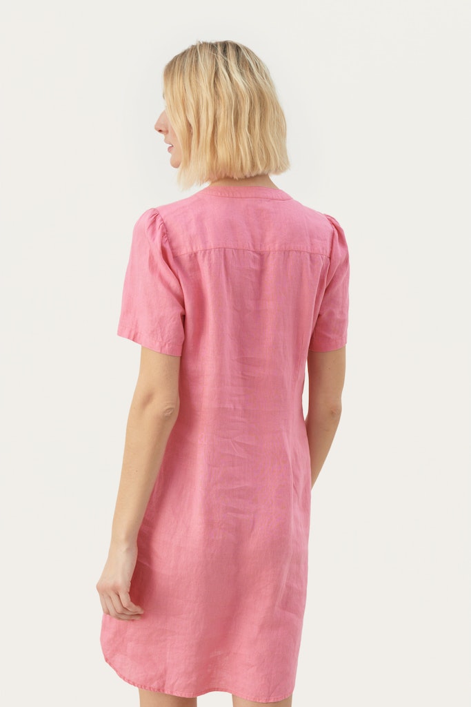 Jurken korte mouw roze Part Two