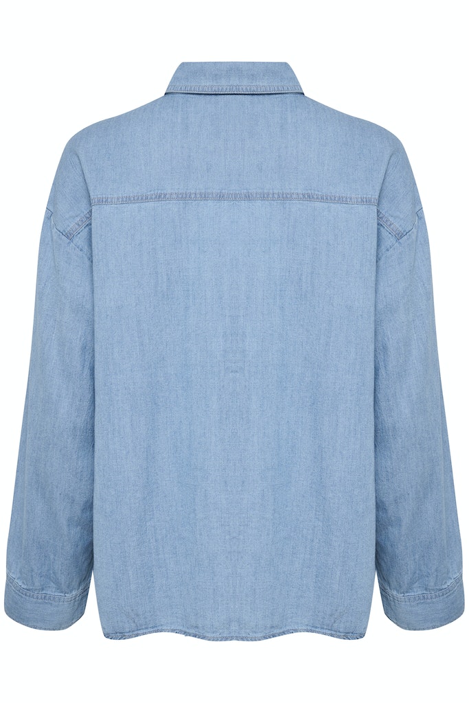 Blouses lange mouw blauw Part Two
