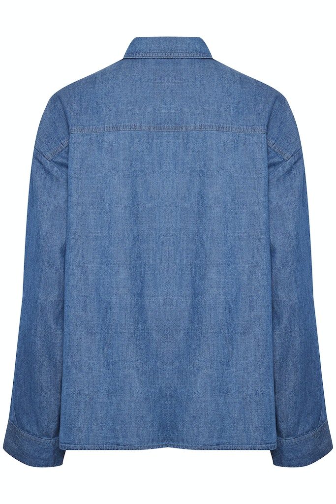 Blouses lange mouw blauw Part Two