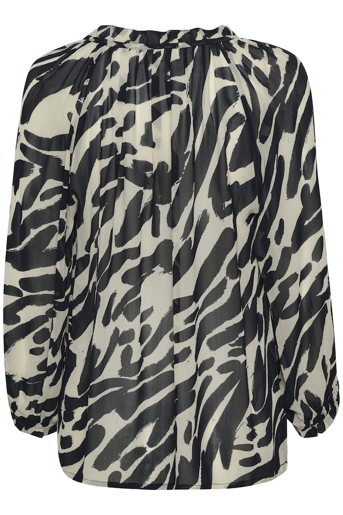 Blouses lange mouw navy Part Two