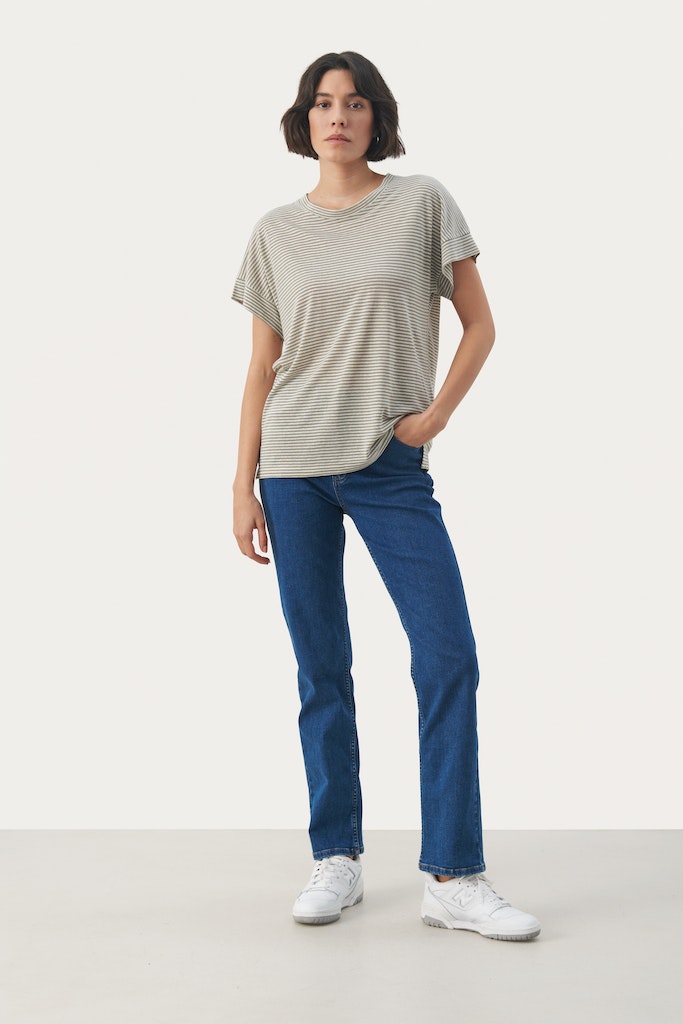 T-shirts korte mouw groen Part Two