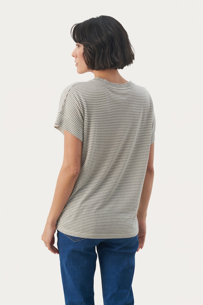 T-shirts korte mouw groen Part Two