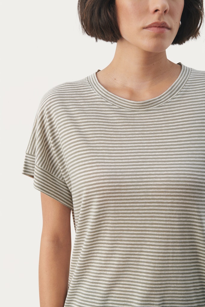 T-shirts korte mouw groen Part Two