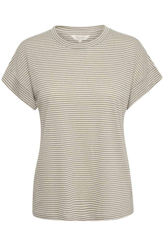 T-shirts korte mouw groen Part Two