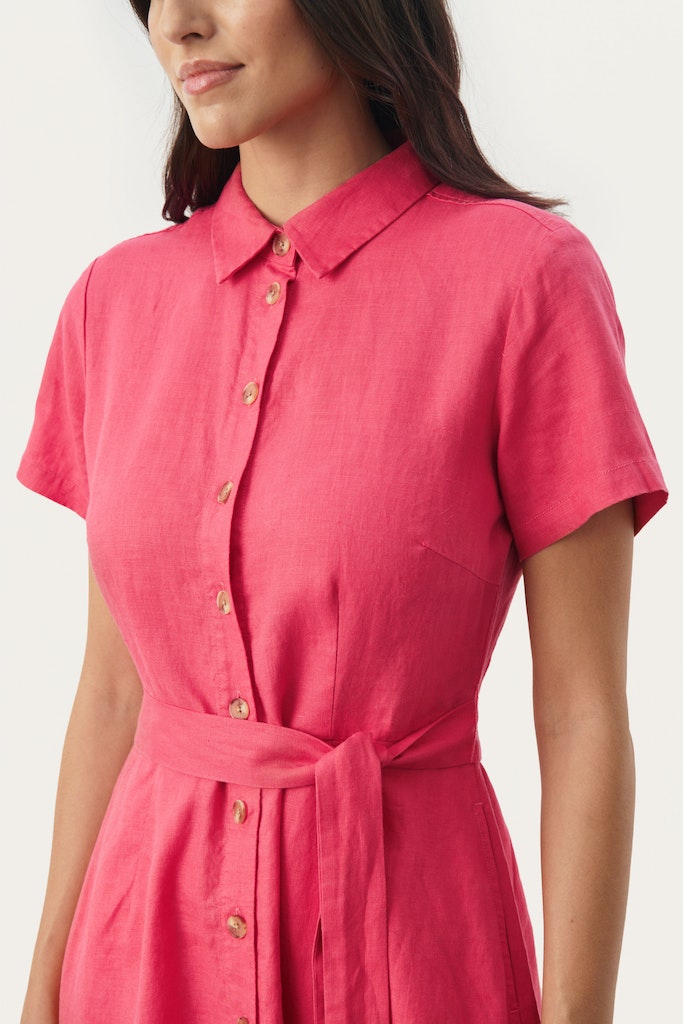 Jurken korte mouw roze Part Two