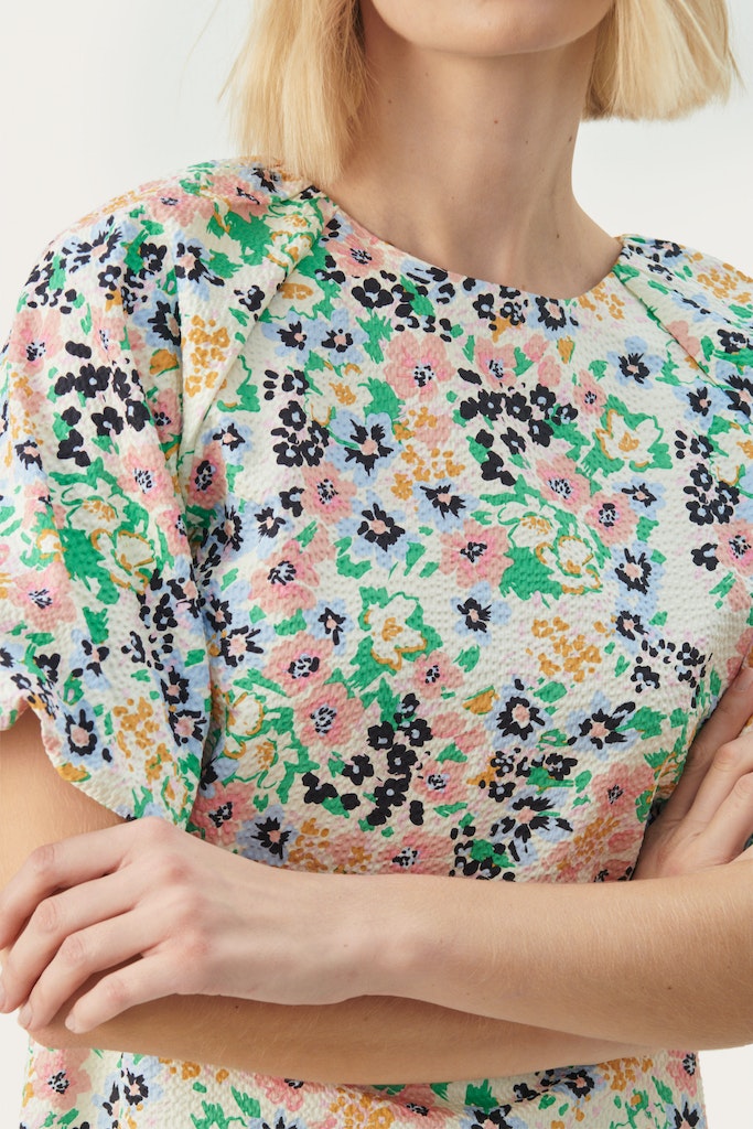 Blouses korte mouw groen Part Two