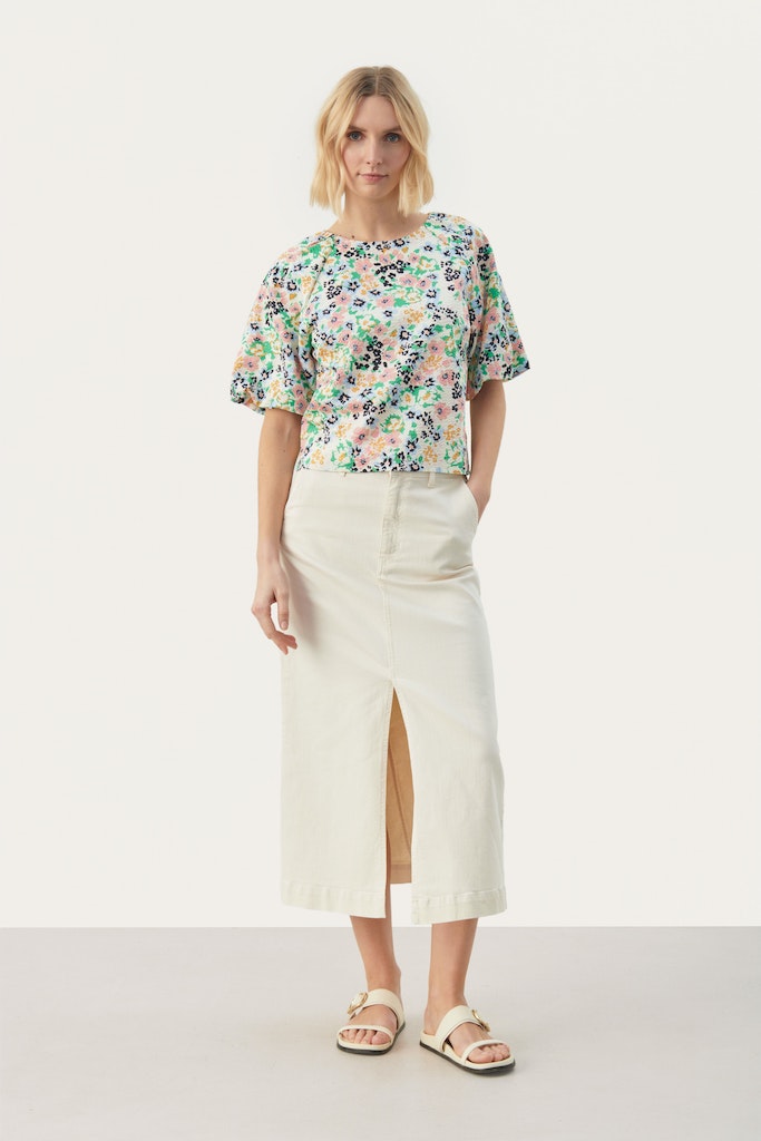 Blouses korte mouw groen Part Two