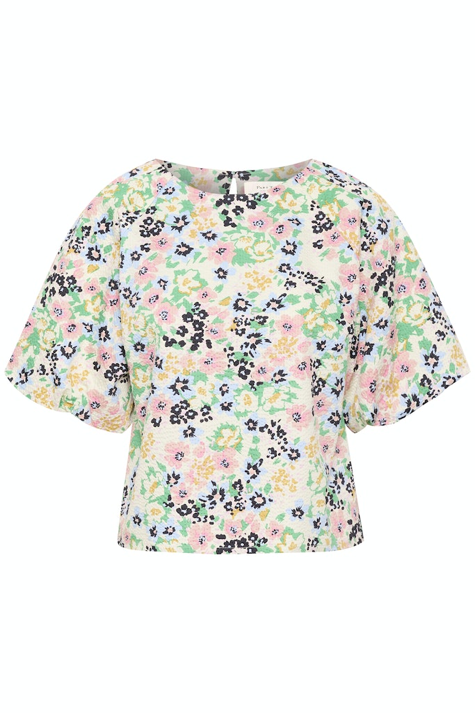 Blouses korte mouw groen Part Two