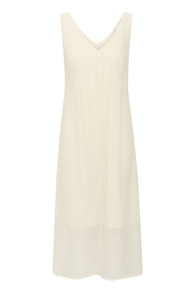 Jurken zonder mouw beige Part Two