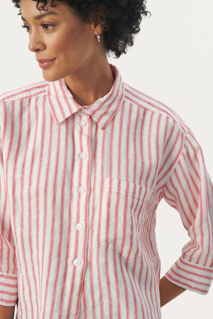 Blouses lange mouw rood Part Two