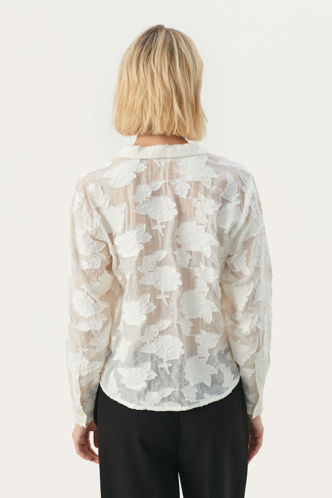 Blouses lange mouw beige Part Two