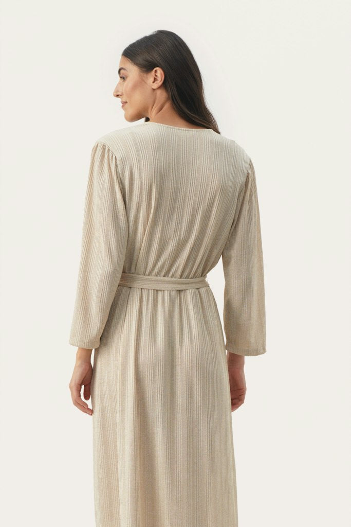 Jurken lange mouw geel Part Two