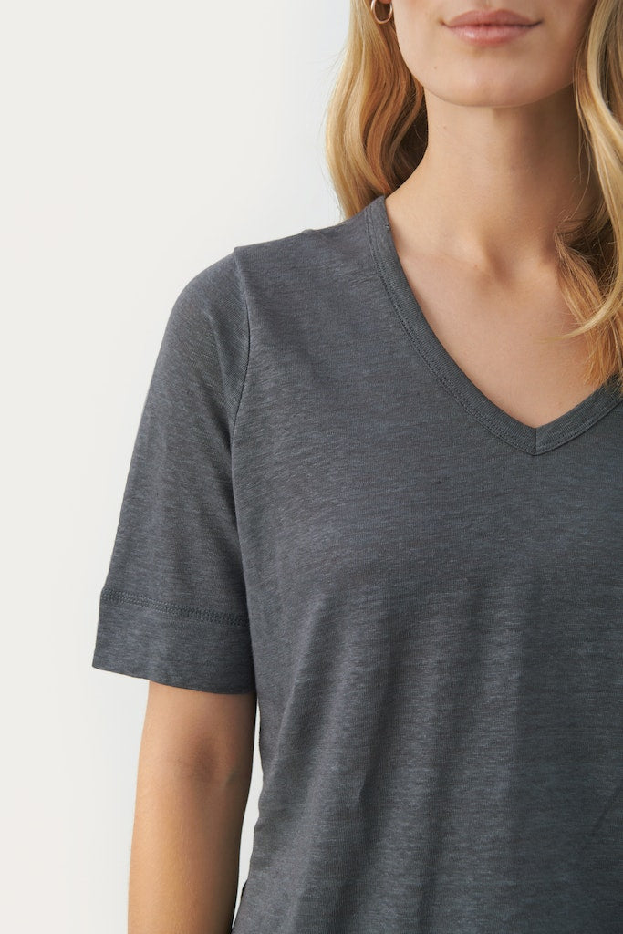 T-shirts korte mouw grijs Part Two