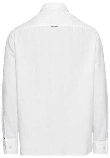 Hemden lange mouw wit Camel active